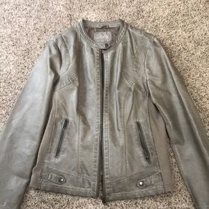 Beautiful faux leather jacket!